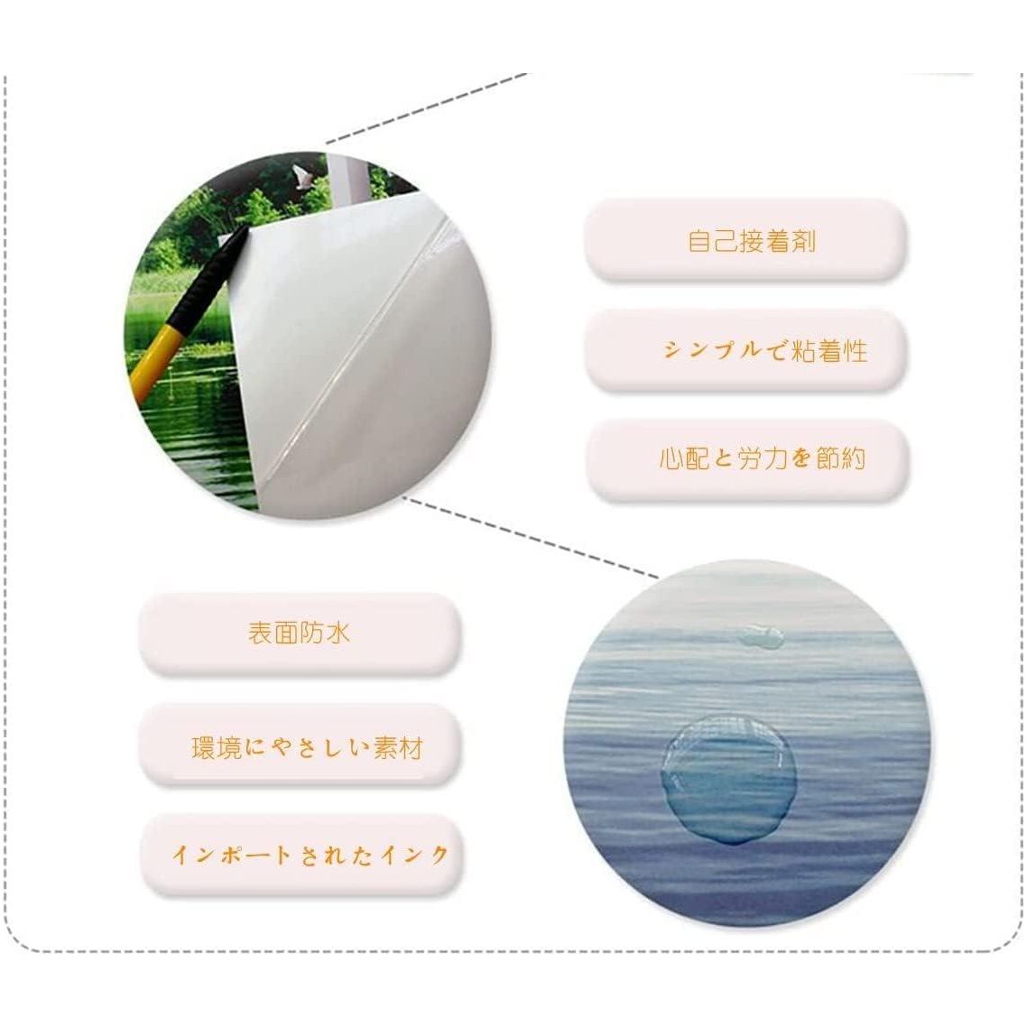 Green Plant Potted 3D Wall Stickers - Set of 4 | Perfect for Home Decor & Interior Design - OwnzoKart