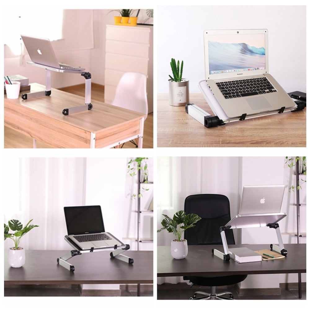 Foldable Laptop Stand Ergonomic Desk Tablet Holder - OwnzoKart