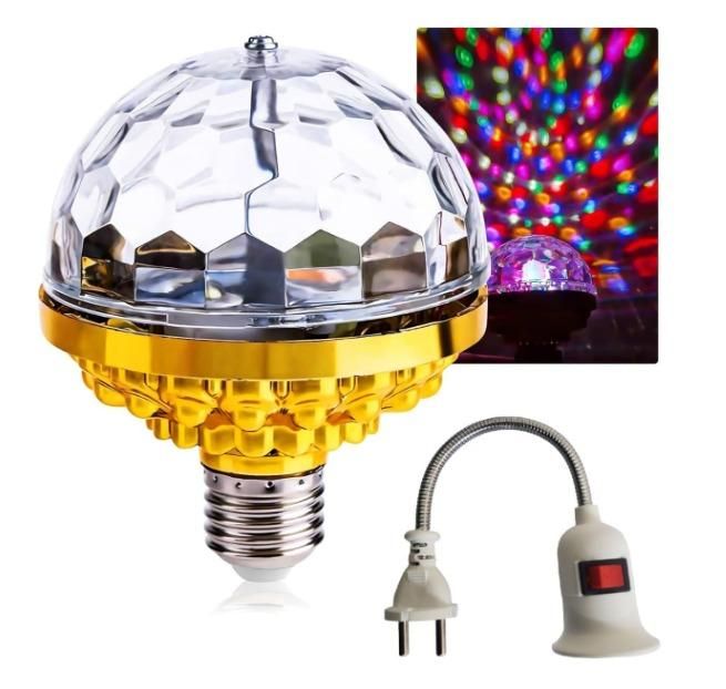 Rotating Magic Ball Light with Lamp Holder Set - OwnzoKart