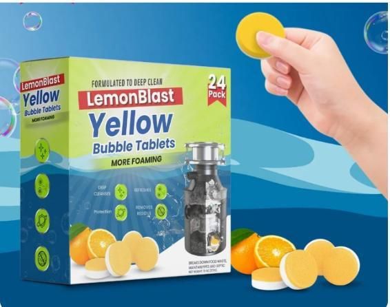 LemonBlast Yellow Bubble Tablets (24pc) - OwnzoKart