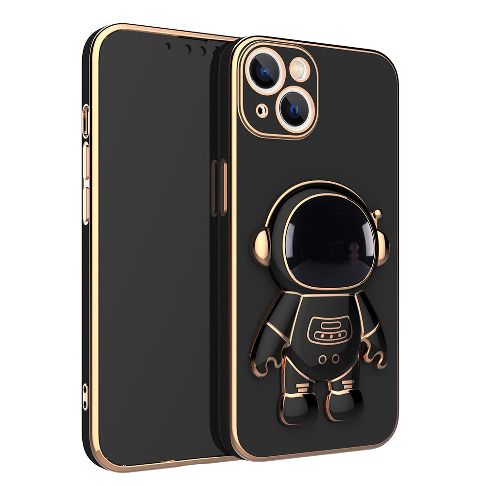 3D Astronaut Phone Case Anti-Drop Electroplating Bracket - OwnzoKart