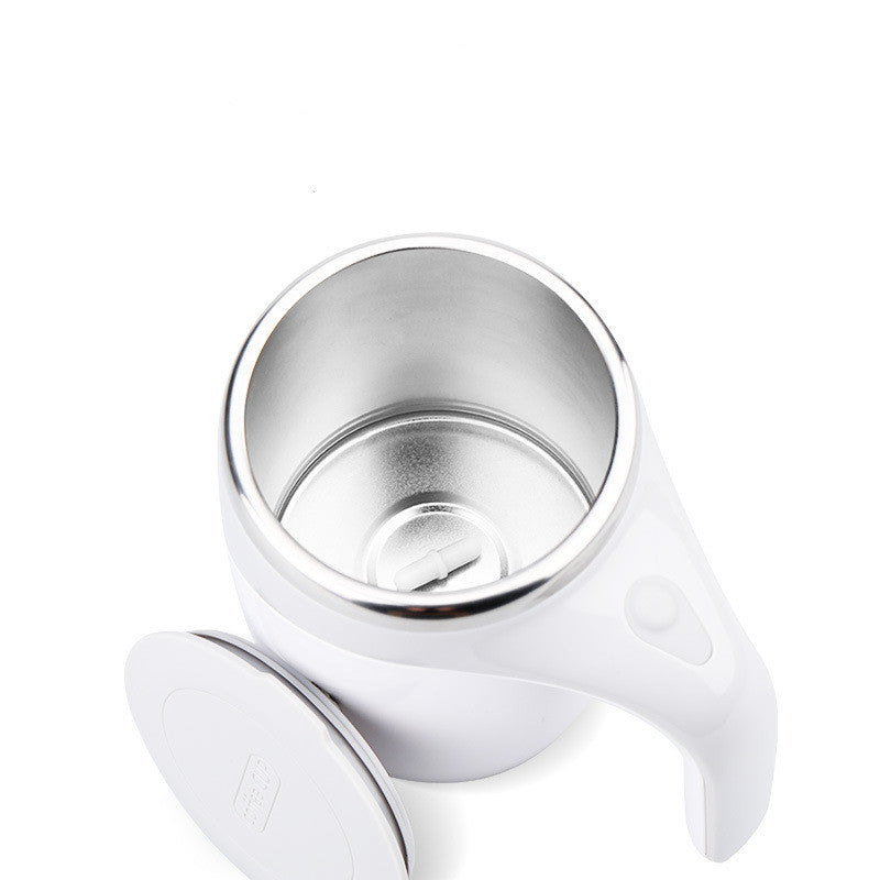 Rechargeable Automatic Self Stirring Coffee Mug | Electric Magnetic Stirring Cup 304 Stainless Steel | Portable Milkshake & Tea Mixing Cup 400ml - OwnzoKart