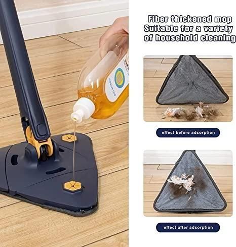 Blue Squeezing Triangle Cleaning Mop - OwnzoKart