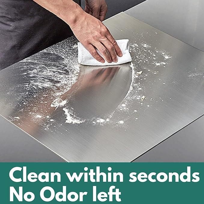 Stainless Steel Chopping Board (35x31cm) - OwnzoKart