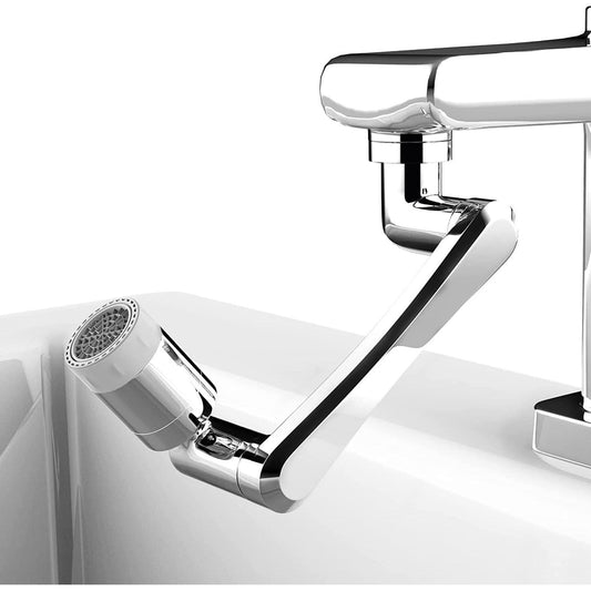 Universal Rotating Faucet Extender Aerator with 2 Water Modes | Large Angle Splash Filter - OwnzoKart
