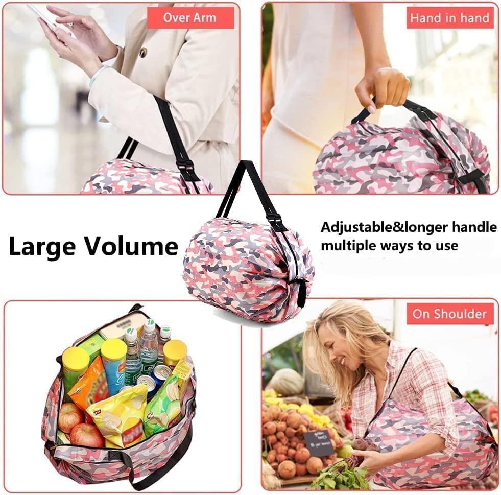 Two Pieces Foldable Shopping Bag - OwnzoKart