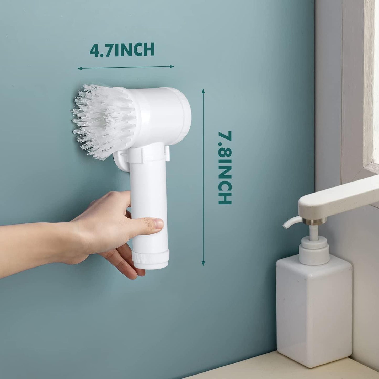 Best Handheld Bathroom Cleaning Brush 5 in 1 - OwnzoKart