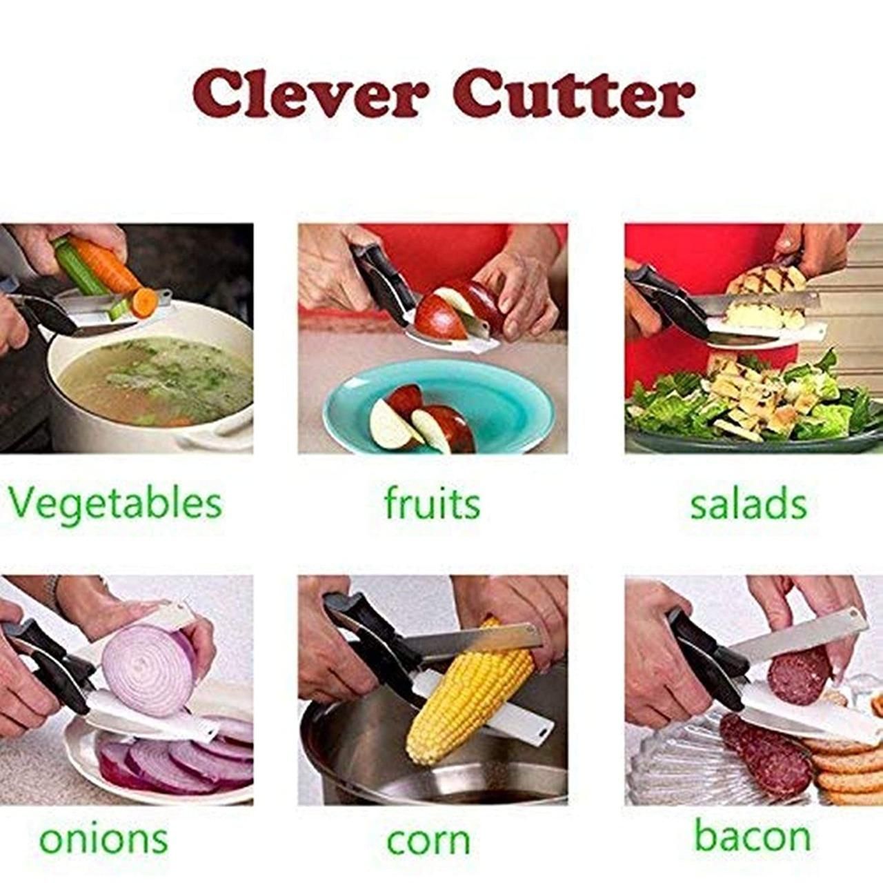 Cleaver Cutter - 2 in 1 Kitchen Knife / Cleaver Cutters - OwnzoKart