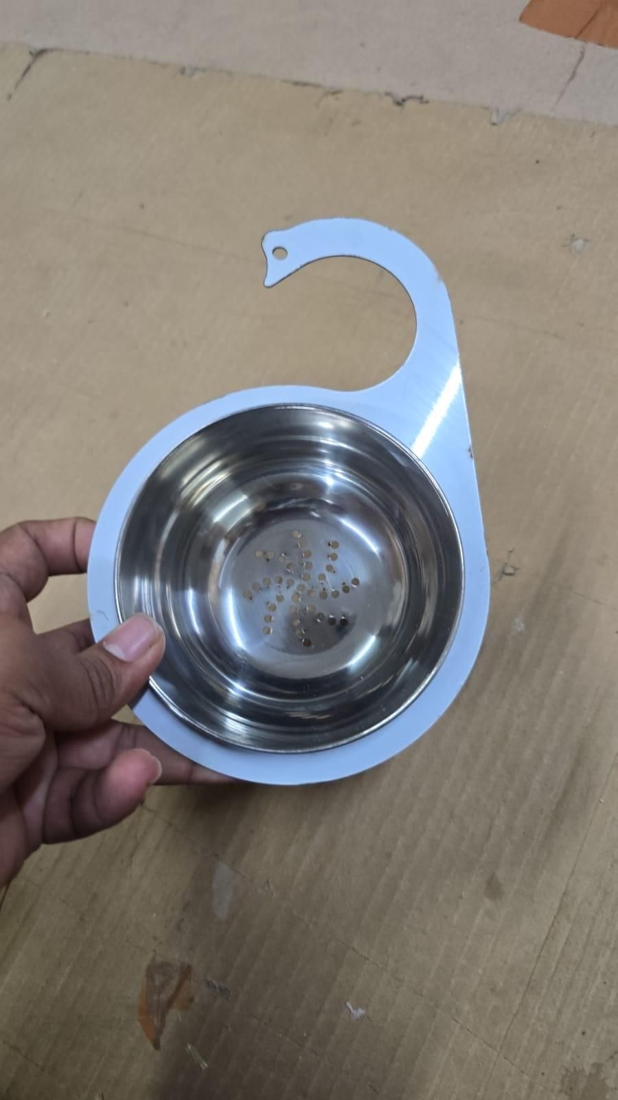 Stainless Steel Swan Drain Basket Sink Strainer - OwnzoKart