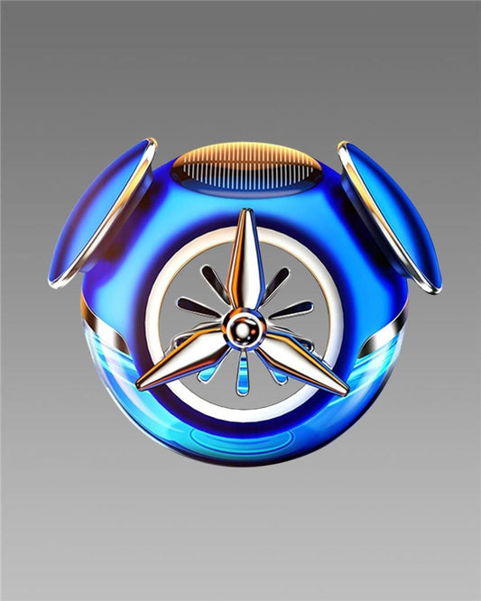 Powered Liquid Car Perfume - Auto Rotation Fan for Car Dashboard - OwnzoKart