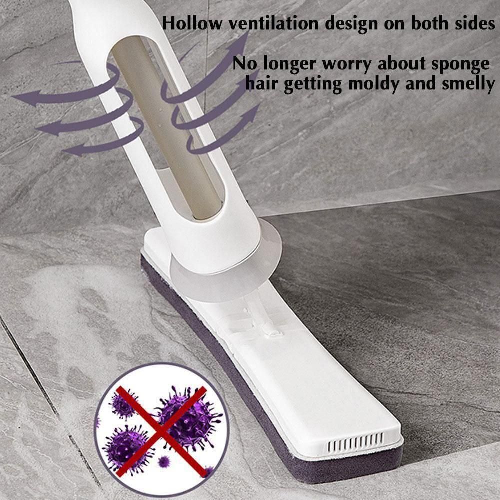 Squeezing Mop, Folding Sponge Absorbs More - OwnzoKart
