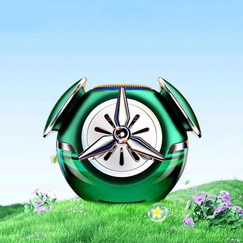 Powered Liquid Car Perfume - Auto Rotation Fan for Car Dashboard - OwnzoKart