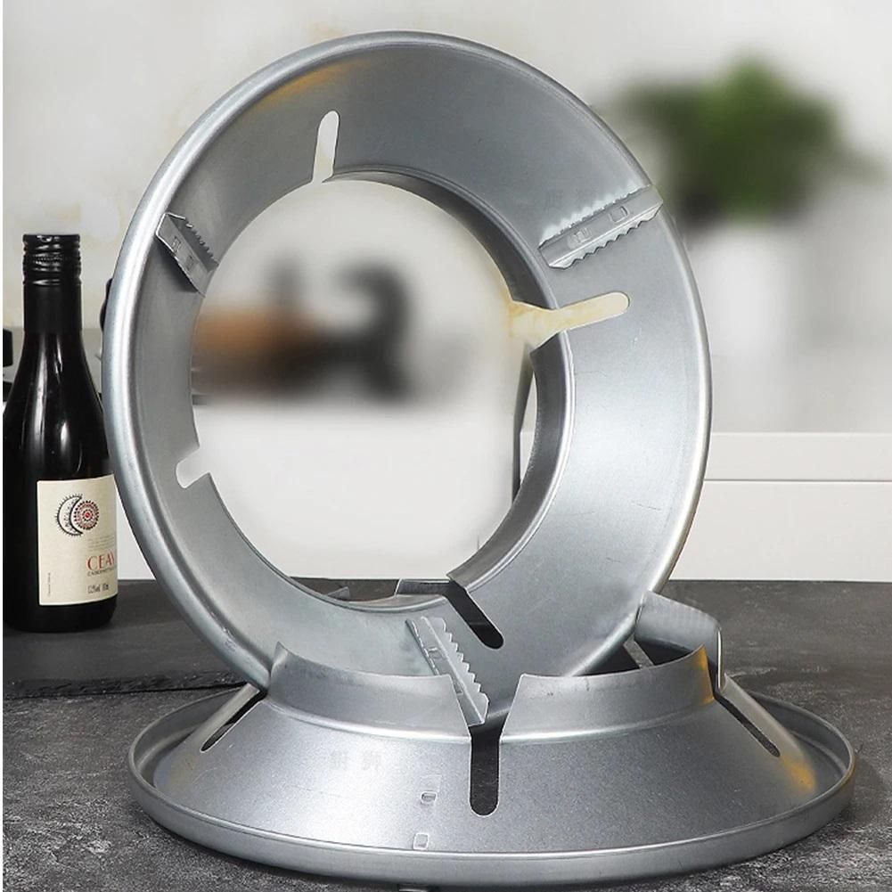 Windproof Gas Stove Energy Saver – Fire Reflection & Windshield Bracket (Pack of 2) - OwnzoKart