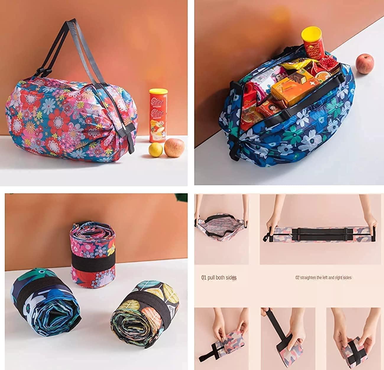 Two Pieces Foldable Shopping Bag - OwnzoKart