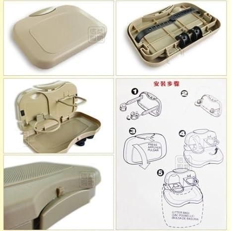 Portable Car Back Seat Cup Table Tray - OwnzoKart