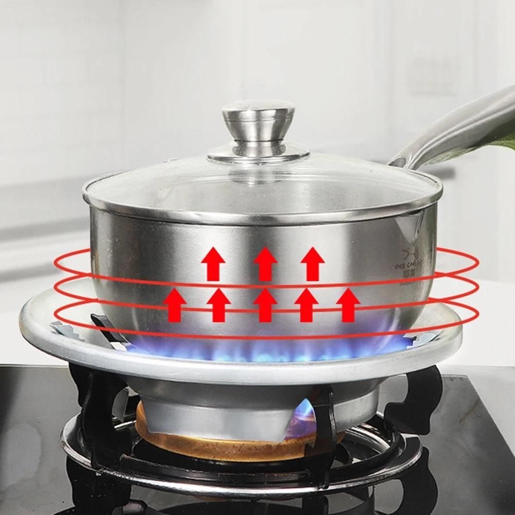 Windproof Gas Stove Energy Saver – Fire Reflection & Windshield Bracket (Pack of 2) - OwnzoKart