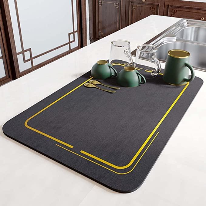 Quick-Drying Mat - Pack of 2 (Assorted Colors) | Ideal for Home and Travel - OwnzoKart