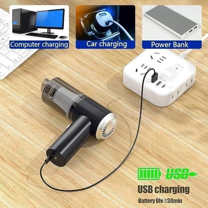 Vacuum Suction Cleaner- Portable Air Duster Wireless - OwnzoKart