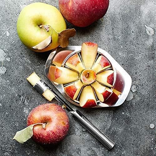 Stainless Steel Apple Fruit Cutter with 8 Blades - OwnzoKart