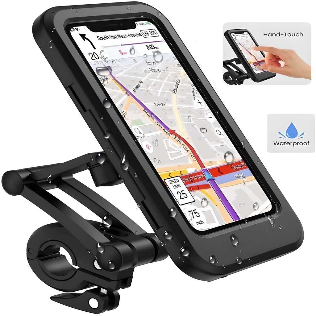 Bike Waterproof Cell Phone Holder - OwnzoKart