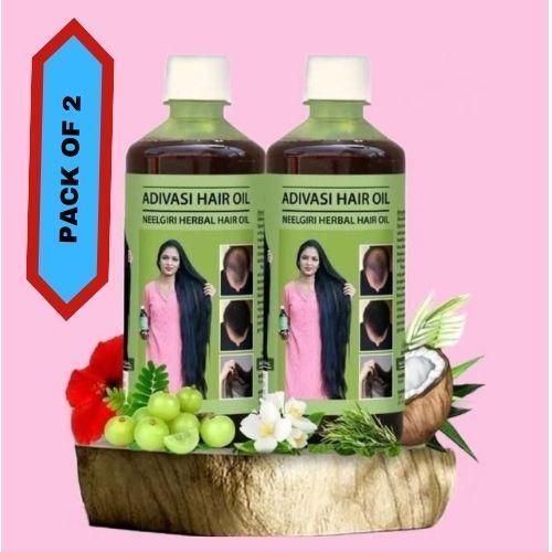 Adivasi Herbal Hair Oil 125ML (Pack of 2) - OwnzoKart