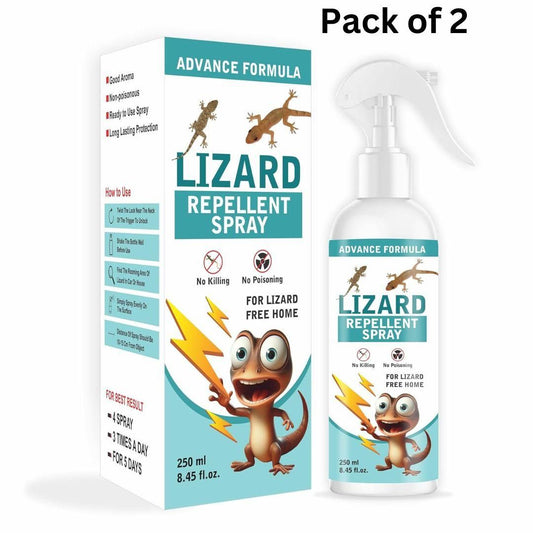Lizard Repellent for Home Spray Pest Control 250ML (Pack of 2) - OwnzoKart