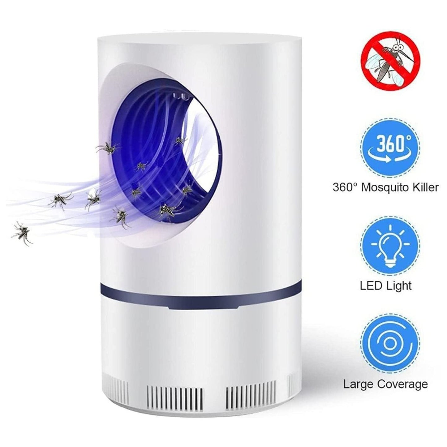 Best Electronic LED Mosquito Killer Lamp – Effective Insect Trap for Home & Outdoor Use - OwnzoKart