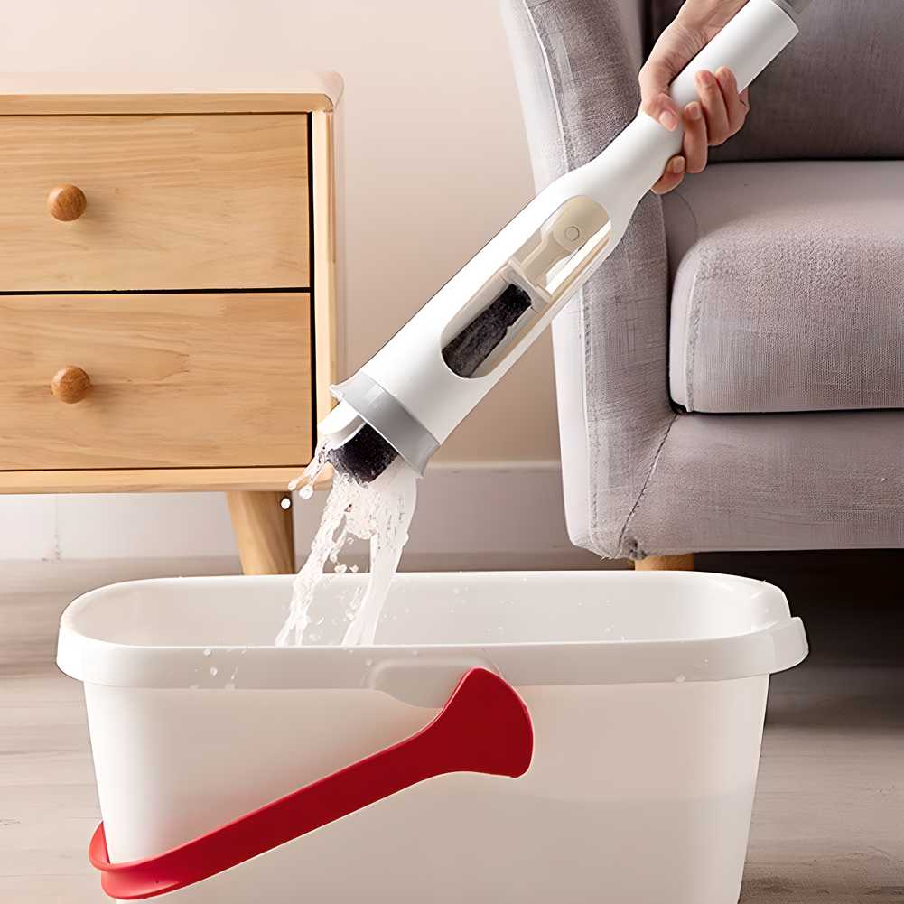 Squeezing Mop, Folding Sponge Absorbs More - OwnzoKart