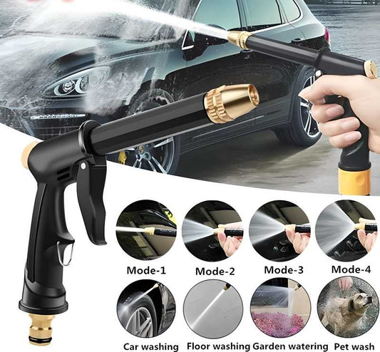 Portable High-Pressure Water Spray Nozzle – Adjustable Garden Hose Sprayer for Efficient Watering - OwnzoKart