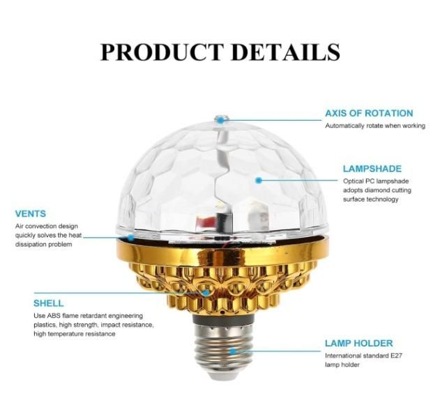 Rotating Magic Ball Light with Lamp Holder Set - OwnzoKart