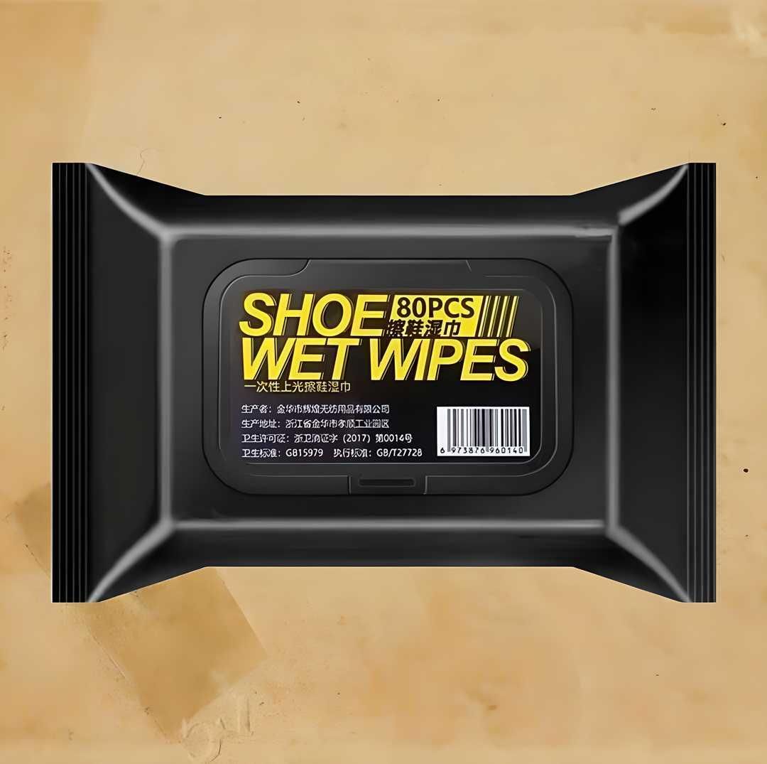 Natural Sneaker & Shoe Cleaner Wipes - 1 Packs of 80 - OwnzoKart