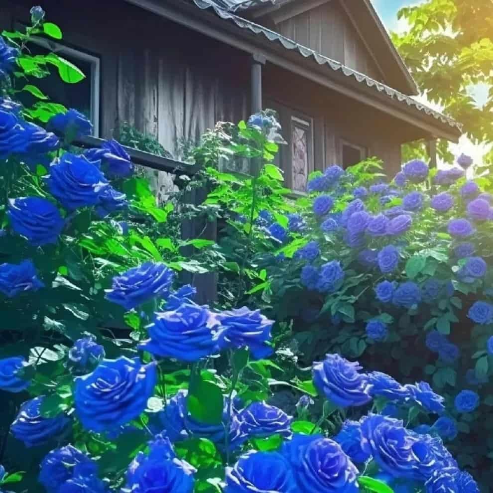 Blue Climbing Rose Seeds - OwnzoKart