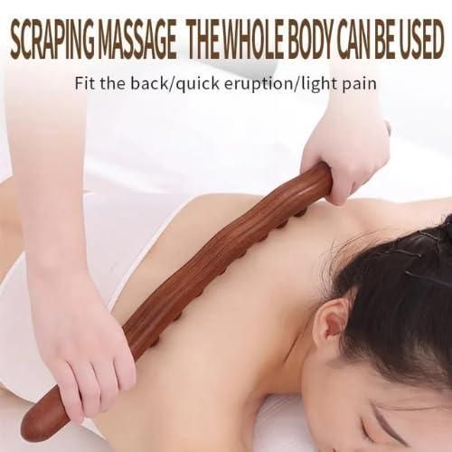 Wooden Massage Stick - Natural Pain Relief Tool for Relaxation and Muscle Relief - OwnzoKart