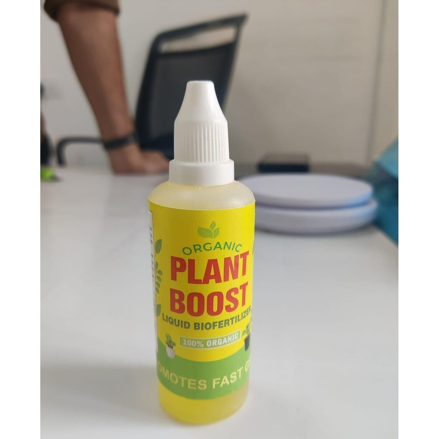 Plant Boost Liquid Biofertilizer for All Crops - Organic Nutrient Solution (Pack of 5) - OwnzoKart