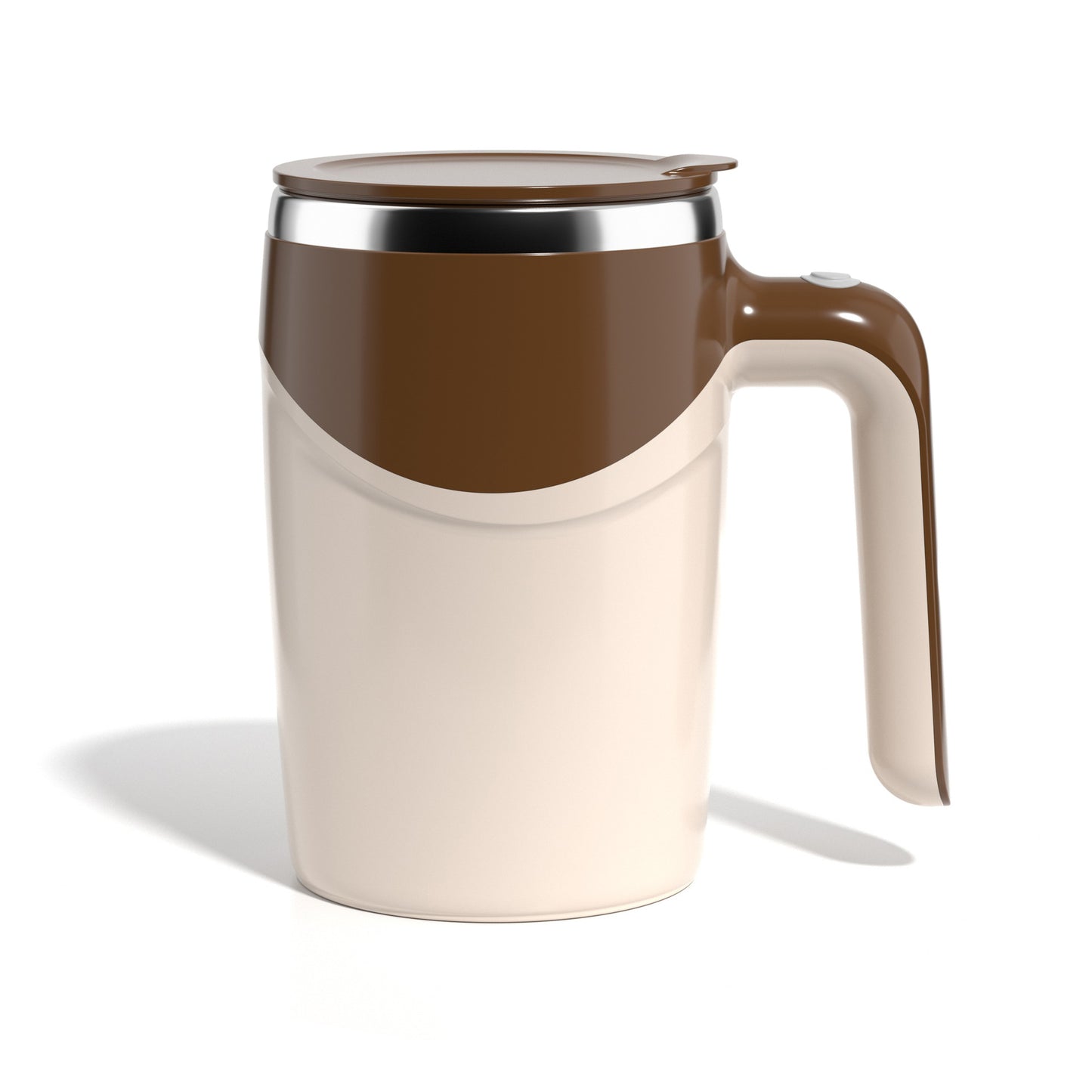 Rechargeable Automatic Self Stirring Coffee Mug | Electric Magnetic Stirring Cup 304 Stainless Steel | Portable Milkshake & Tea Mixing Cup 400ml - OwnzoKart