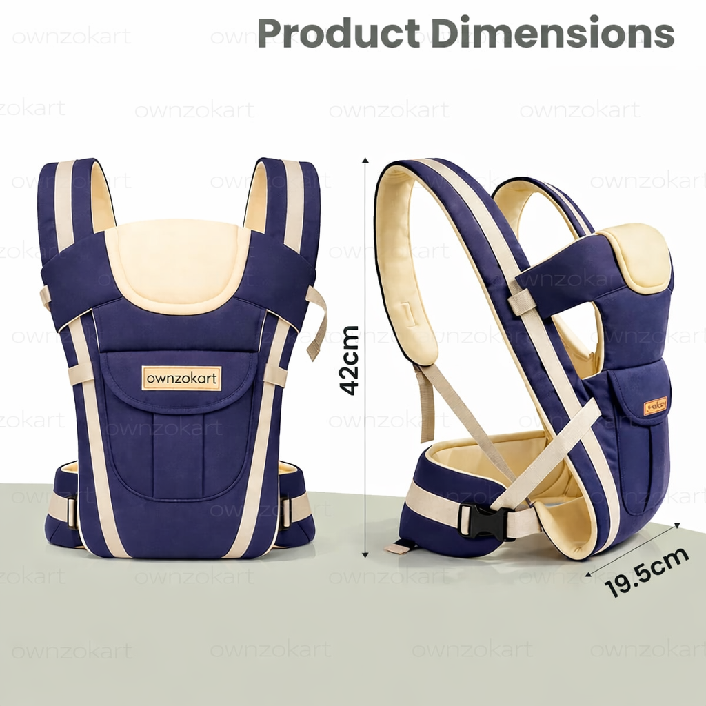 Baby Carrier™ – Ergonomic, Safe & Comfortable for Newborn to Toddler - OwnzoKart