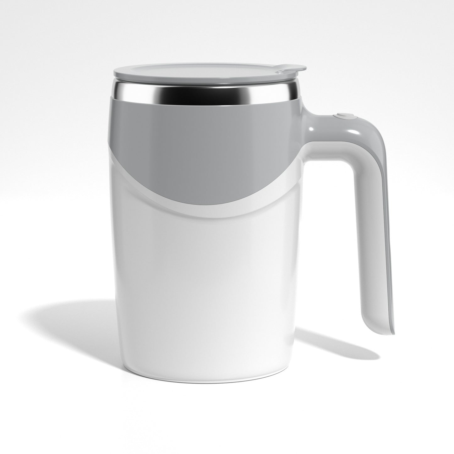 Rechargeable Automatic Self Stirring Coffee Mug | Electric Magnetic Stirring Cup 304 Stainless Steel | Portable Milkshake & Tea Mixing Cup 400ml - OwnzoKart
